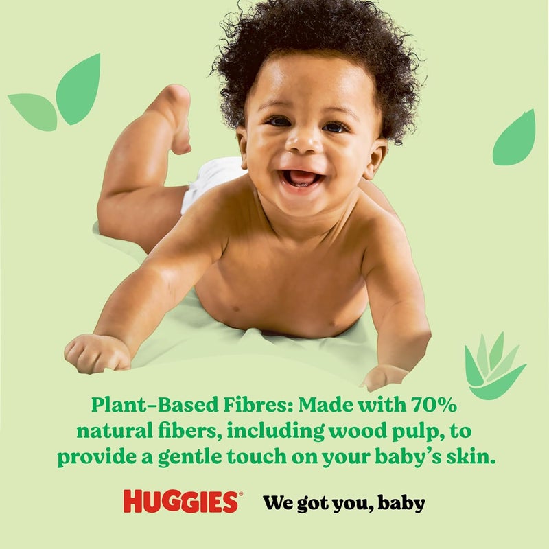 Huggies Natural Care Baby Wipes with Aloe Vera - 224 Count - Image 3